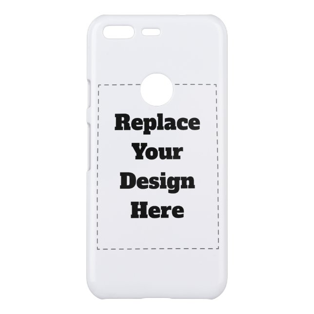 Create Your Own white  Uncommon Google Pixel Case (Back)