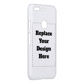 Create Your Own white  Uncommon Google Pixel Case (Back/Right)