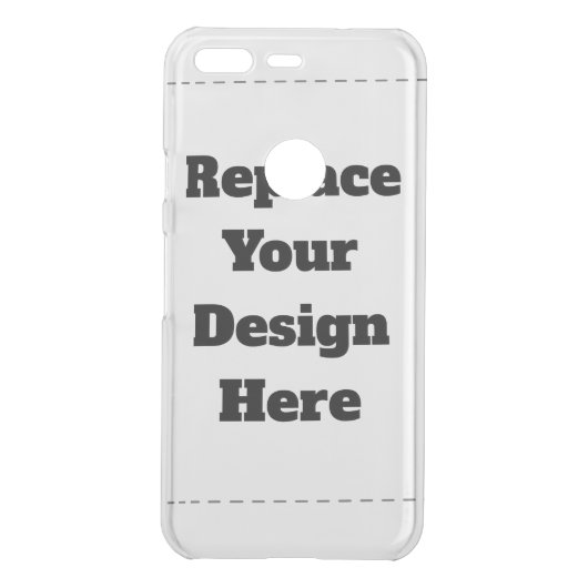 Create Your Own white  Uncommon Google Pixel Case (Back)