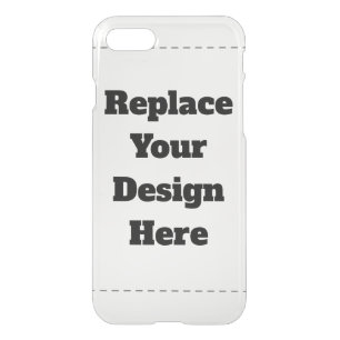 Create Your Own white  iPhone SE/8/7 Case