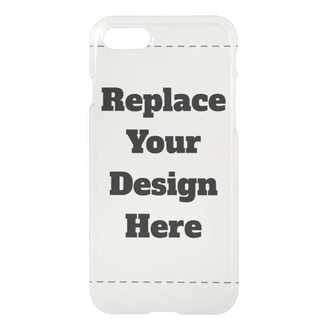 Create Your Own white  Uncommon iPhone Case (Back)
