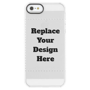 Create Your Own white  Permafrost iPhone SE/5/5s Case