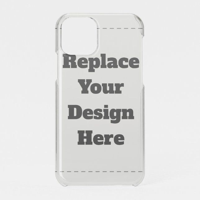 Create Your Own white  Uncommon iPhone Case (Back)