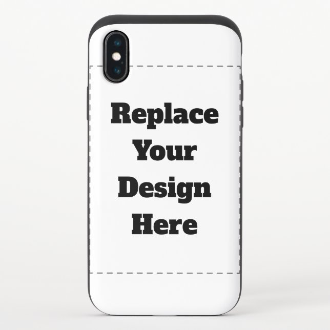 Create Your Own white  Uncommon iPhone Case (Back)