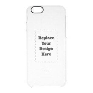 Create Your Own white Clear iPhone 6/6S Case