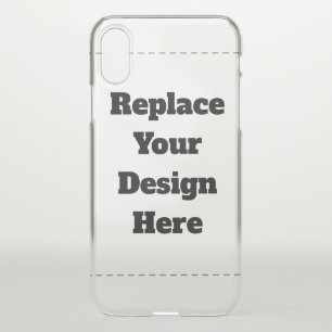 Create Your Own white iPhone X Case