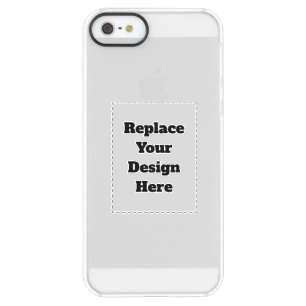 Create Your Own white  Permafrost iPhone SE/5/5s Case