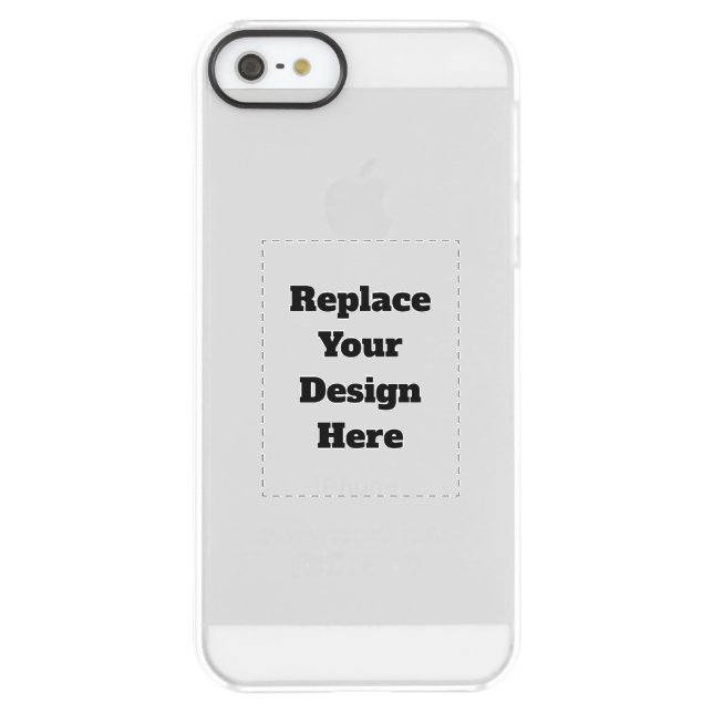 Create Your Own white  Uncommon iPhone Case (Back)