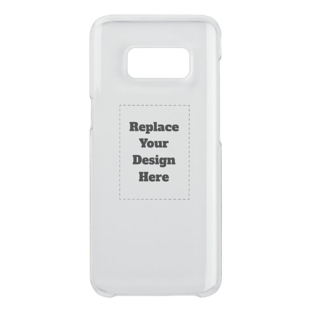 Create Your Own white  Uncommon Samsung Galaxy Case (Back)