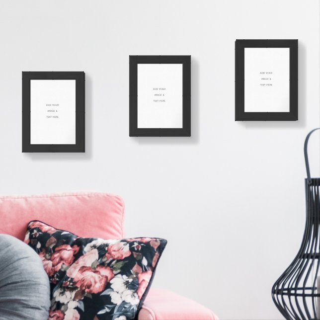 Create Your Own white  Wall Art Sets (Livingroom)