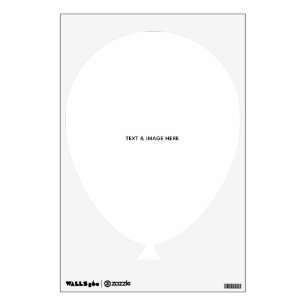 Create Your Own white Wall Decal