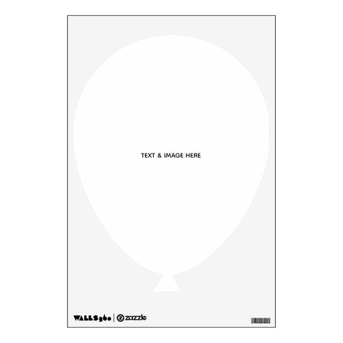 Create Your Own white Wall Decal