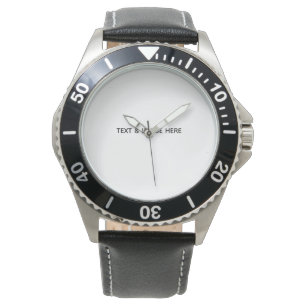 Create Your Own white Watch