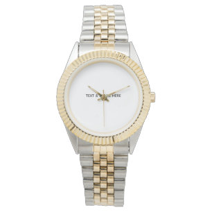 Create Your Own white Watch