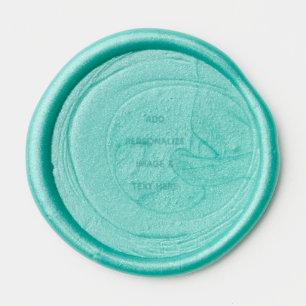 Create Your Own white Wax Seal Sticker