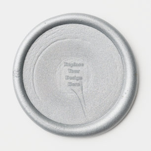 Create Your Own white  Wax Seal Sticker