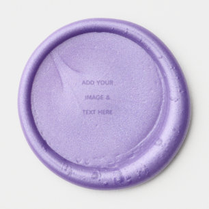 Create Your Own white  Wax Seal Sticker
