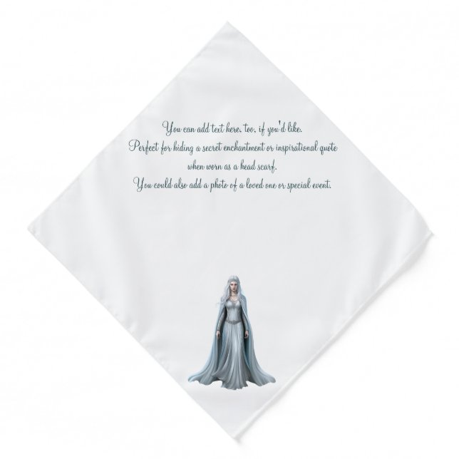 Create Your Own White Witch Bandana (Front)
