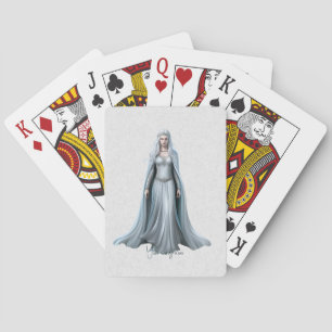 Create Your Own White Witch Poker Cards