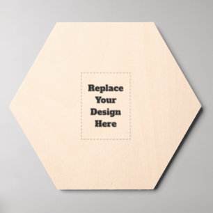 Create Your Own white  Wood Photo Tile