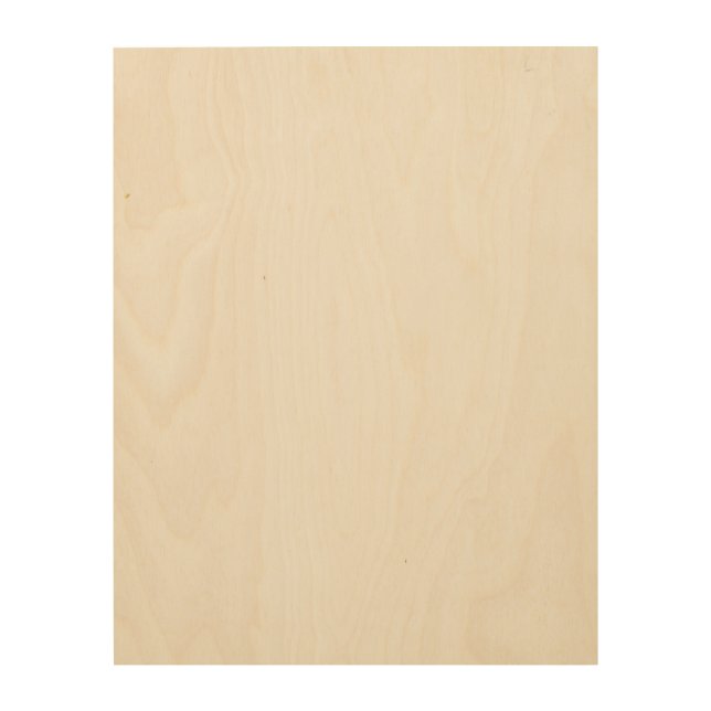 Create Your Own white Wood Wall Art (Front)