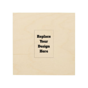 Create Your Own white Wood Wall Art