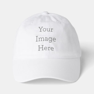 Create Your Own White Youth Dad Hat