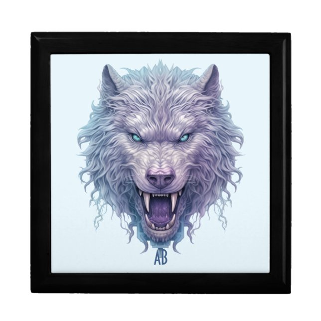 Create Your Own Wicked Purple Wolf Gift Box (Front)
