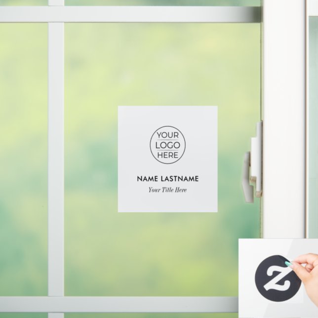 Create Your Own Window Cling (Home)