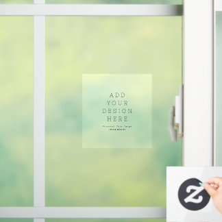 Create Your Own Window Cling