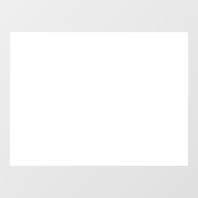 Create Your Own Window Cling (Sheet)