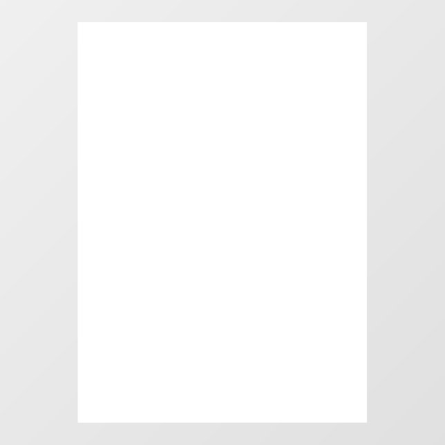 Create Your Own Window Cling (Sheet)