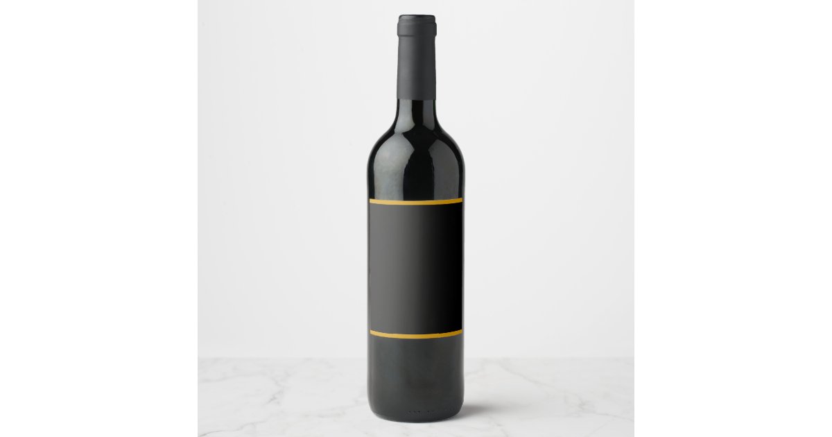 Make my own wine bottle labels