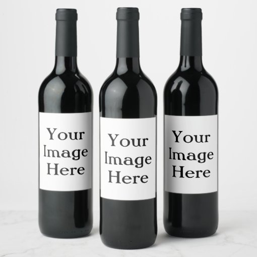 Create Your Own Wine Label Zazzle