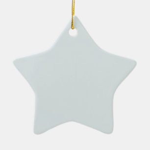 Create Your Own Winter Blue Ceramic Ornament