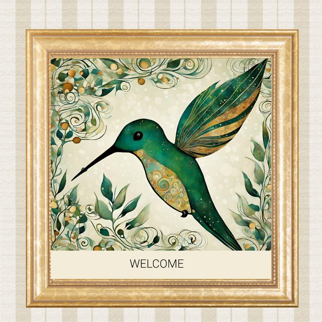Create Your Own Winter Hummingbird  Poster (Creator Uploaded)