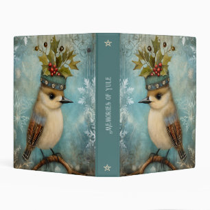 Create Your Own Winter Solstice Bird King Mini Binder