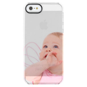 Create Your own with your photo Clear iPhone SE/5/5s Case