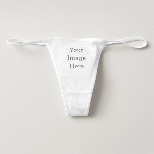 Women's Bella Cotton Spandex Thong (Front)