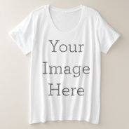 Create Your Own Women's Plus-size Basic T-shirt at Zazzle