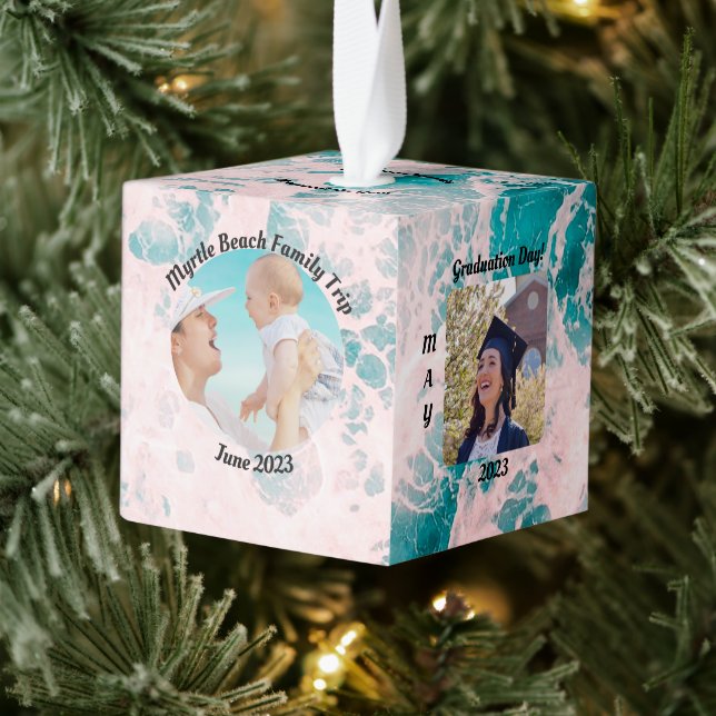 Create Your Own Wood Cube Ornament (Tree)