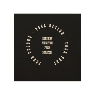 Create Your Own Wood Wall Art