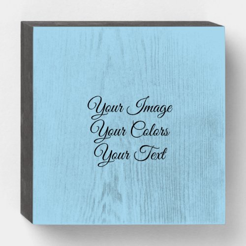 Create Your Own Wooden Box Sign