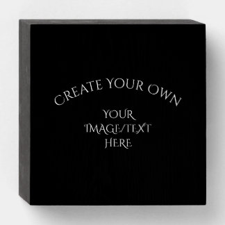 Create Your Own Wooden Box Sign