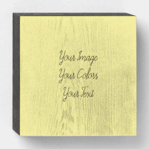 Create Your Own Wooden Box Sign