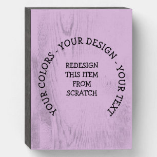 Create Your Own Wooden Box Sign