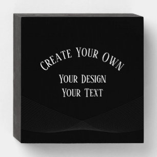 Create Your Own Wooden Box Sign