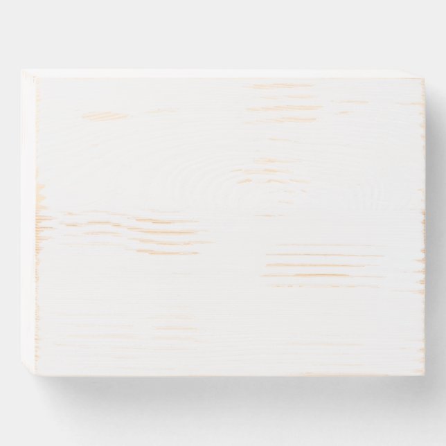 Create Your Own Wooden Box Sign (Front Horizontal)