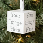 Create Your Own Wooden Cube Ornament