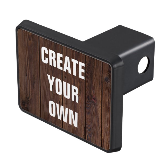 Create Your Own Wooden Floor Look Hitch Cover (Top Right)